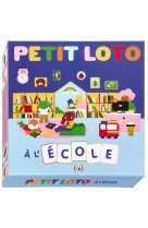 Boîte de jeu - petit loto à l'école