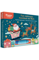 Mon coffret d'artiste - mes premières peintures magiques de noël