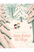 Deux frères dans la neige