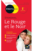 Profil - stendhal, le rouge et le noir