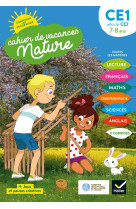 Cahier de vacances nature 2021 du ce1 au ce2 7/8 ans