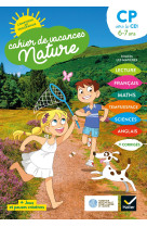 Cahier de vacances nature 2021 du cp au ce1 6/7 ans