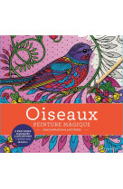 Peinture magique oiseaux