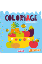 Mon p'tit hemma coloriage pour les petits - le potager