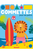 Gommettes pour les petits (lion surf)