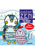 Color zen pour les mini'z - les animaux de l'hiver