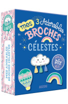 Mon petit kit diy mes 3 adorables broches célestes