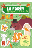 La forêt. stickers et activités