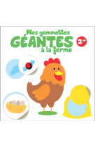 2+ coq mes gommettes géantes à la ferme