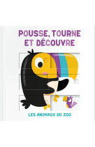 Les animaux du zoo pousse tourne