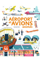 Aéroport et avions animés