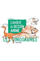 Cahier de dessin animé - les dinosaures