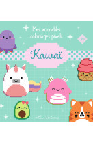 Mes adorables coloriages pixels - kawaï