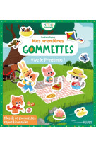 Mes premières gommettes - vive le printemps !