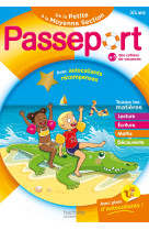 Passeport maternelle - de la petite à la moyenne section (3-4 ans) - cahier de vacances 2025