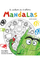 Mandalas avec le monstre des couleurs