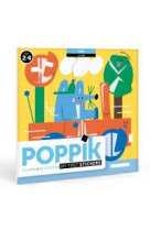 Poppik cartes la ville baby city 2 - 4 ans