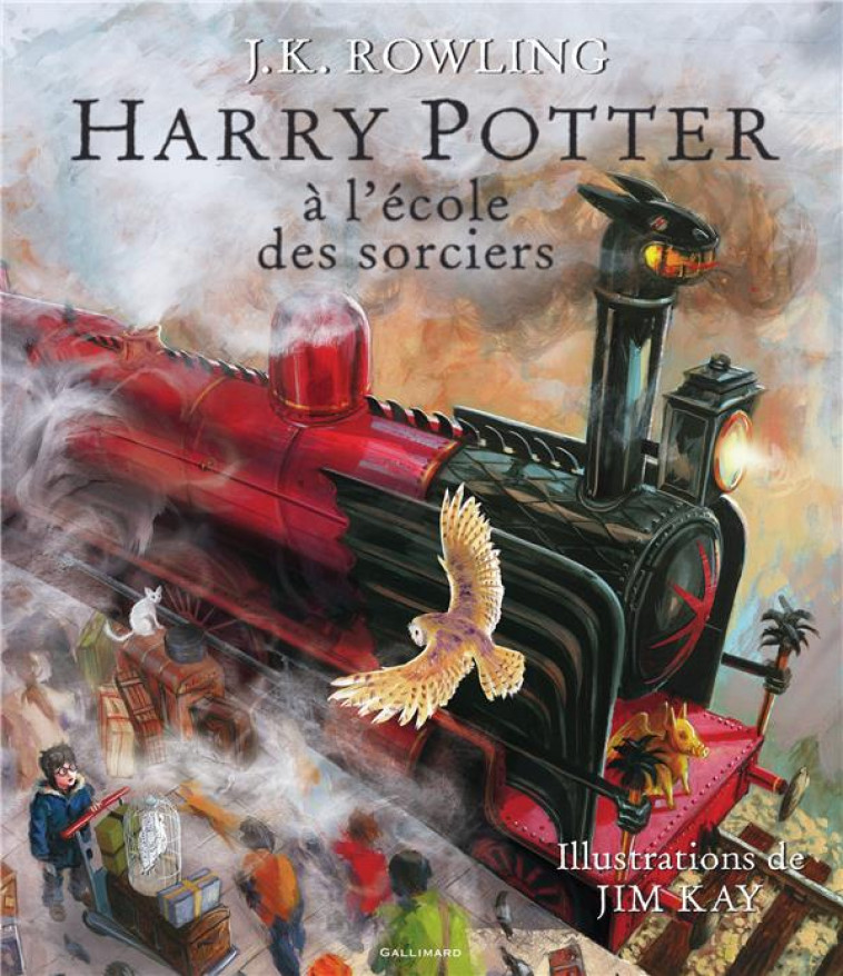 HARRY POTTER - I - HARRY POTTER A L-ECOLE DES SORCIERS - ROWLING/KAY - Gallimard-Jeunesse