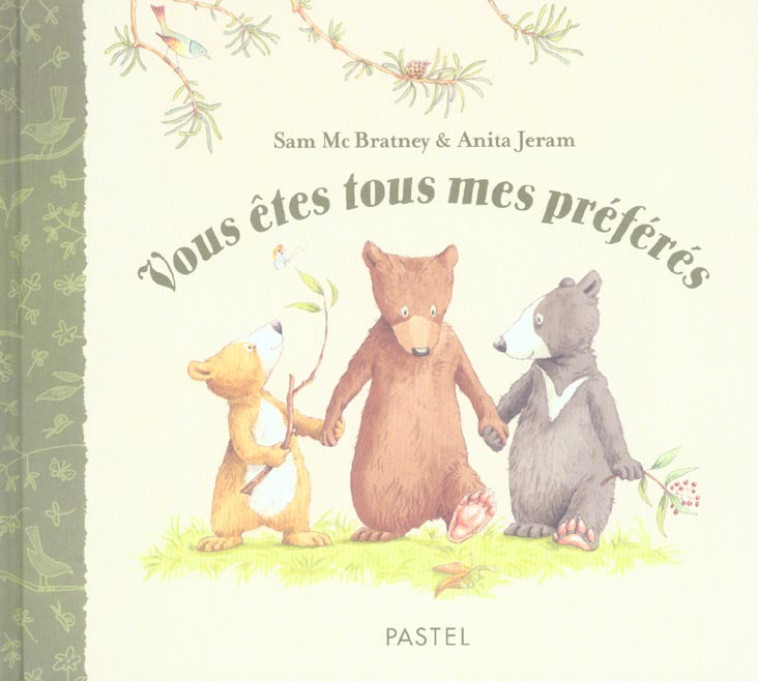 VOUS ETES TOUS MES PREFERES - MCBRATNEY/JERAM - EDL