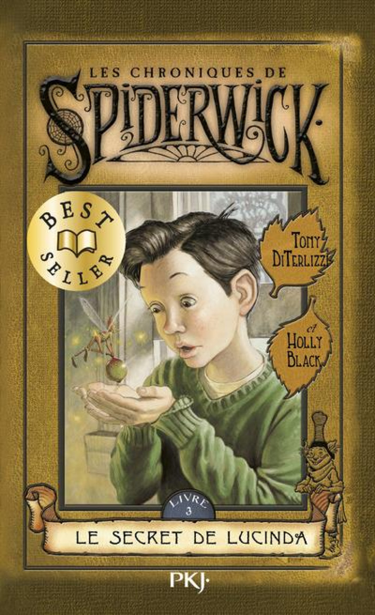 LES CHRONIQUES DE SPIDERWICK - TOME 3 LE SECRET DE LUCINDA - VOL03 - DITERLIZZI/BLACK - POCKET