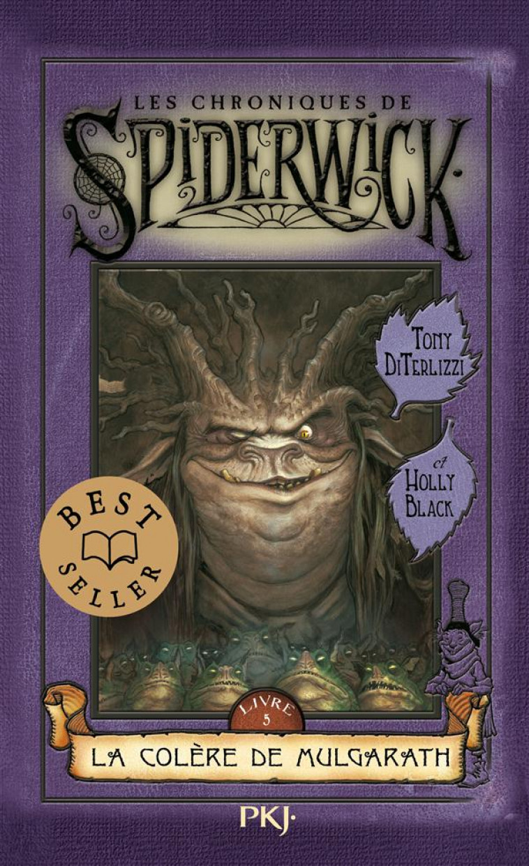 LES CHRONIQUES DE SPIDERWICK - TOME 5 LA COLERE DE MULGARATH - VOL05 - DITERLIZZI/BLACK - Pocket jeunesse