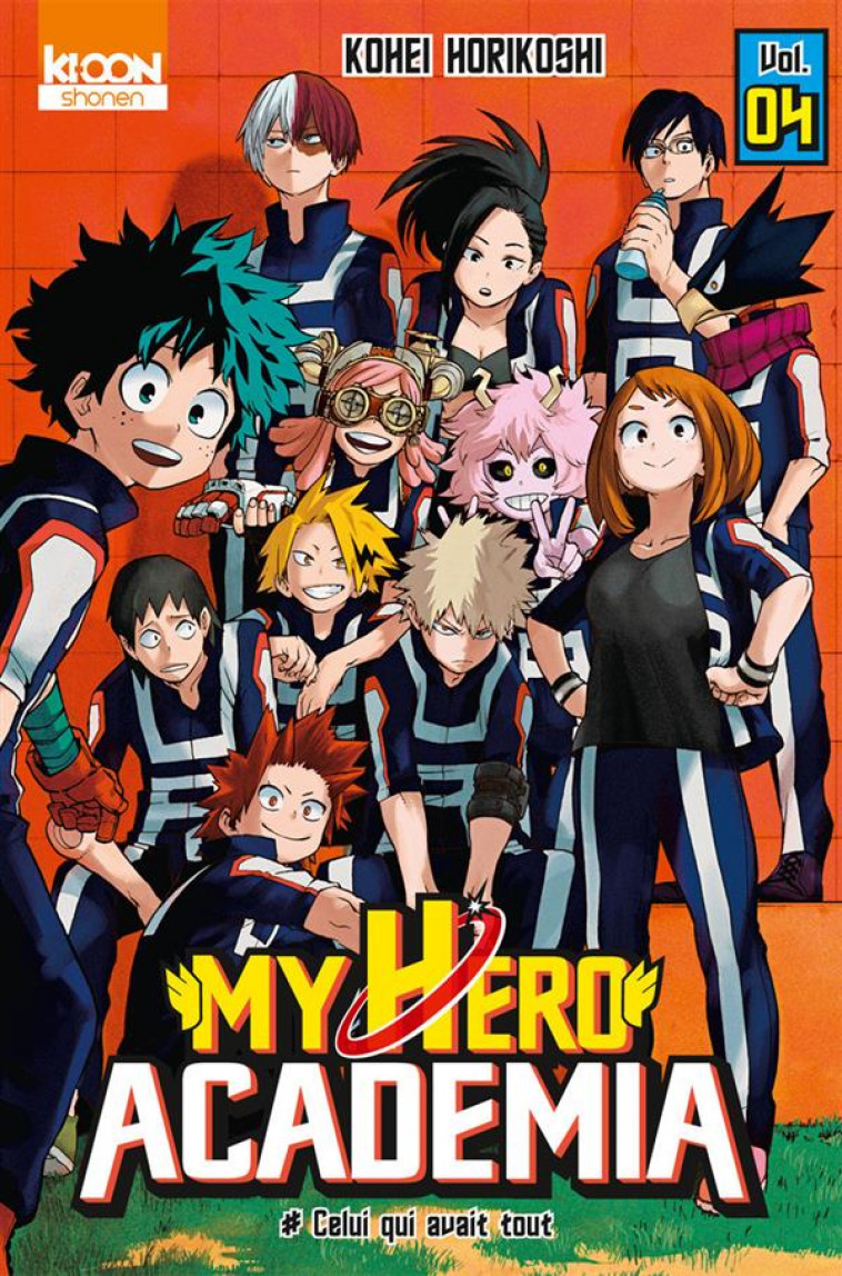 MY HERO ACADEMIA T04 - VOL04 - COLLECTIF - Ki-oon