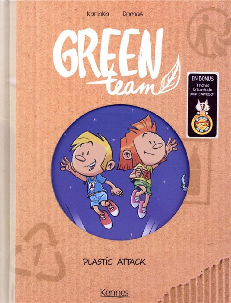 GREEN TEAM T02 - PLASTIC ATTACK - KARINKA/DOMAS - KENNES EDITIONS