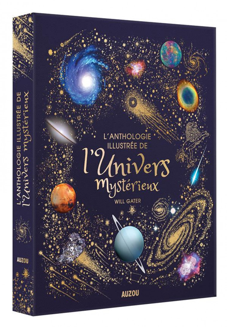 L-ANTHOLOGIE ILLUSTREE DE L-UNIVERS MYSTERIEUX - GATER/LEYMARIE/LONG - PHILIPPE AUZOU