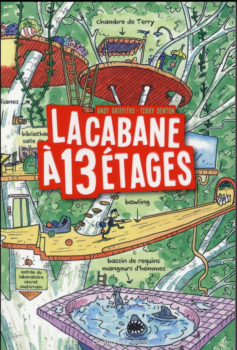 LA CABANE A 13 ETAGES, TOME 01 - GRIFFITHS/DENTON - Bayard Jeunesse