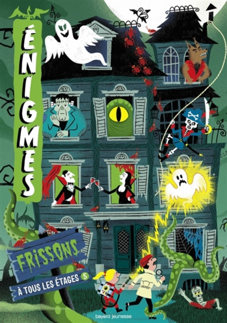 ENIGMES A TOUS LES ETAGES 5 / FRISSONS - MARTIN/MORICIO/NIKOL - BAYARD JEUNESSE