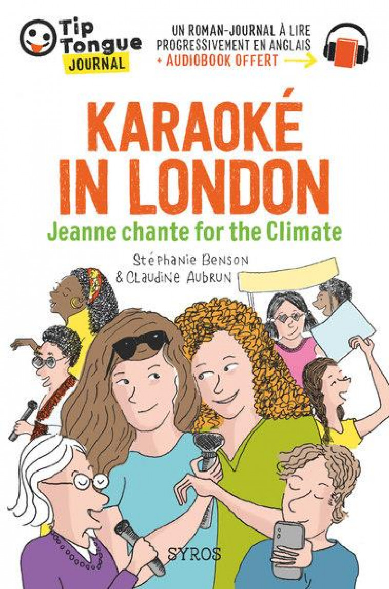 KARAOKE IN LONDON - JEANNE CHANTE FOR THE CLIMATE - AUBRUN/BENSON - SYROS