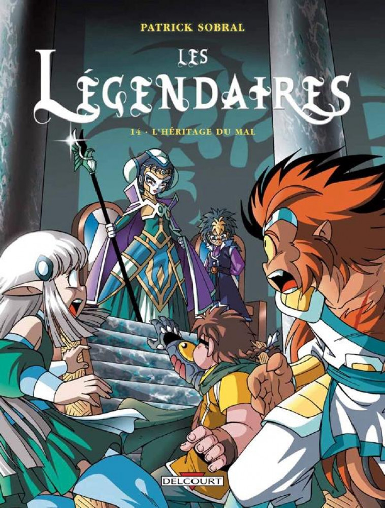 LES LEGENDAIRES T14 - L-HERITAGE DU MAL - SOBRAL-P - DELCOURT