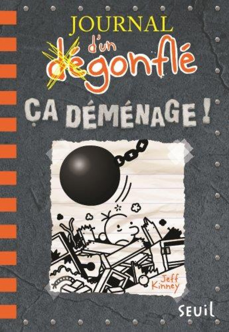 JOURNAL D-UN DEGONFLE - JOURNAL D-UN DEGONFLE, TOME 14 - KINNEY JEFF - SEUIL JEUNESSE