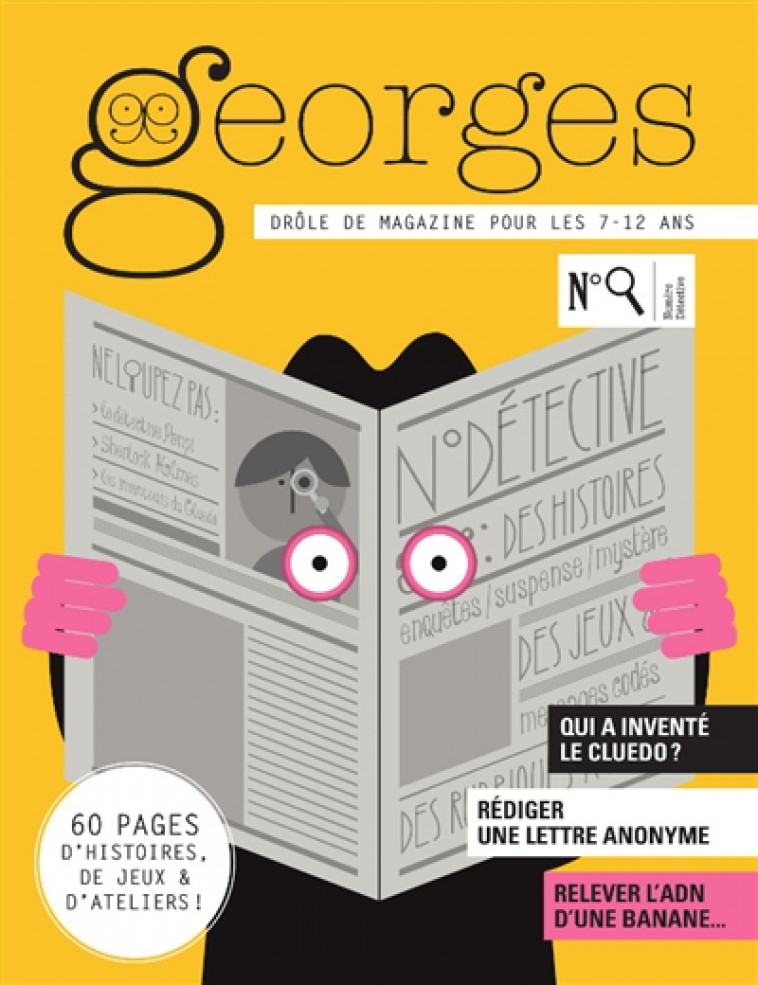 MAGAZINE GEORGES N 26 - DETECTIVE - N  FEVRIER 2017 - COLLECTIF - Editions Grains de sel