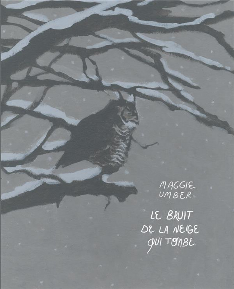 LE BRUIT DE LA NEIGE QUI TOMBE - UMBER MAGGIE - ROBE NOIRE