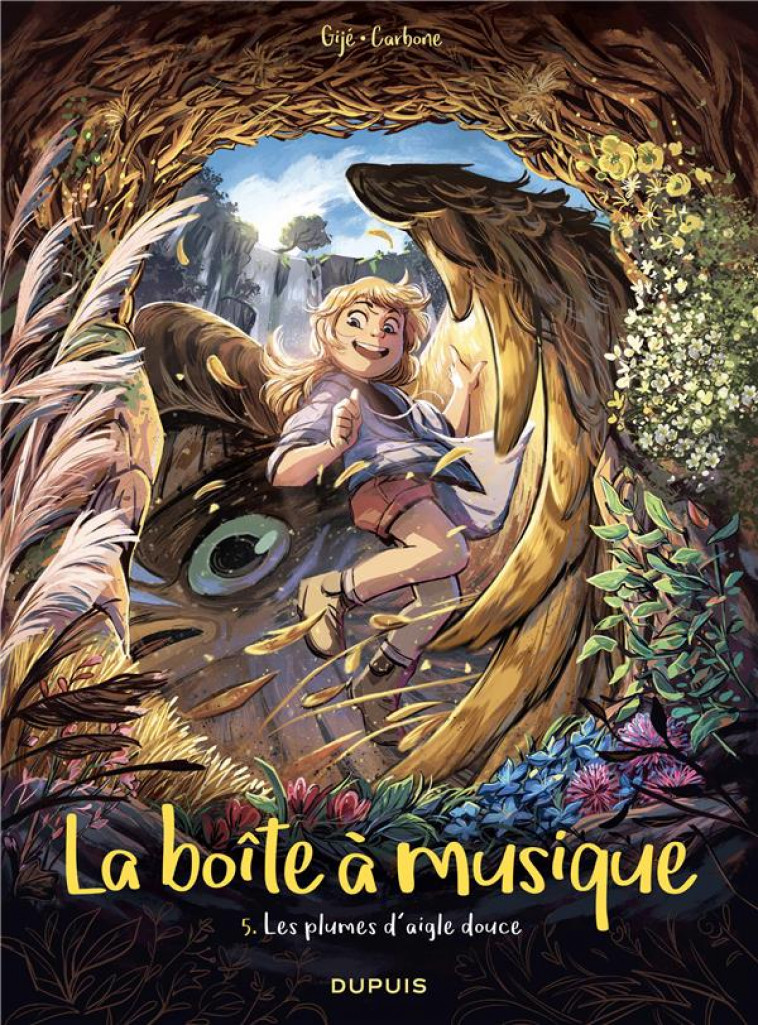 LA BOITE A MUSIQUE - TOME 5 - LES PLUMES D AIGLE DOUCE - CARBONE/GIJE GIJE - DUPUIS