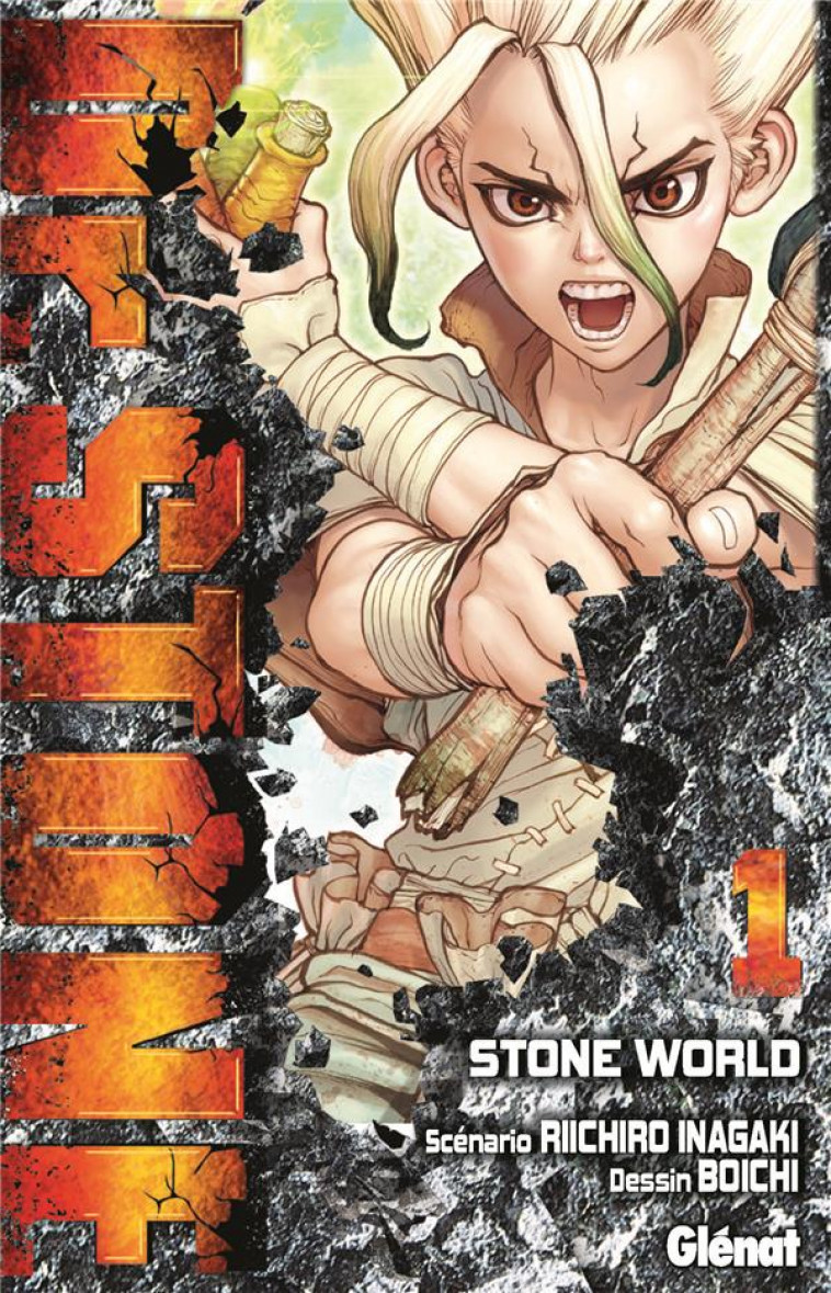 DR. STONE - TOME 01 - STONE WORLD - INAGAKI/BOICHI - GLENAT