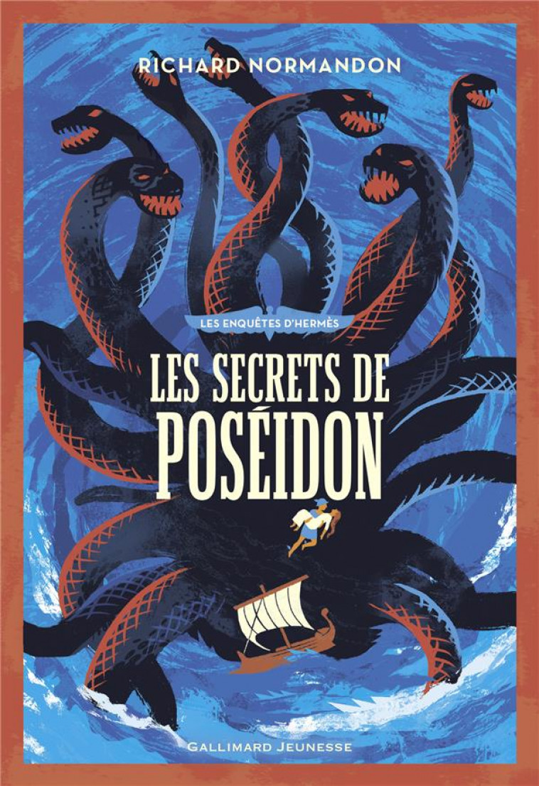 LES ENQUETES D-HERMES - T05 - LES SECRETS DE POSEIDON - NORMANDON RICHARD - GALLIMARD