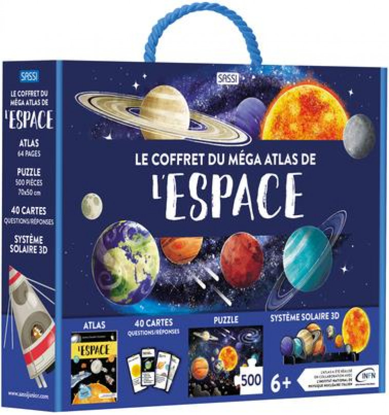 LE COFFRET DU MEGA ATLAS DE L-ESPACE - AA.VV. AA.VV - SASSI