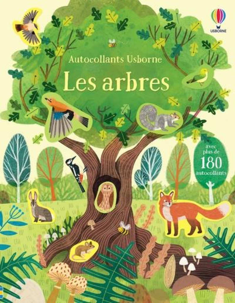 LES ARBRES - AUTOCOLLANTS USBORNE - BINGHAM/CLAUDE/ALLEN - NC