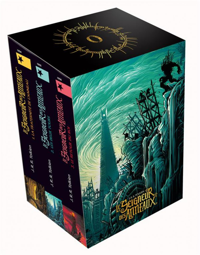 LE SEIGNEUR DES ANNEAUX 1, 2 ET 3 - COFFRET TROIS VOLUMES - TOLKIEN J. R. R. - GALLIMARD