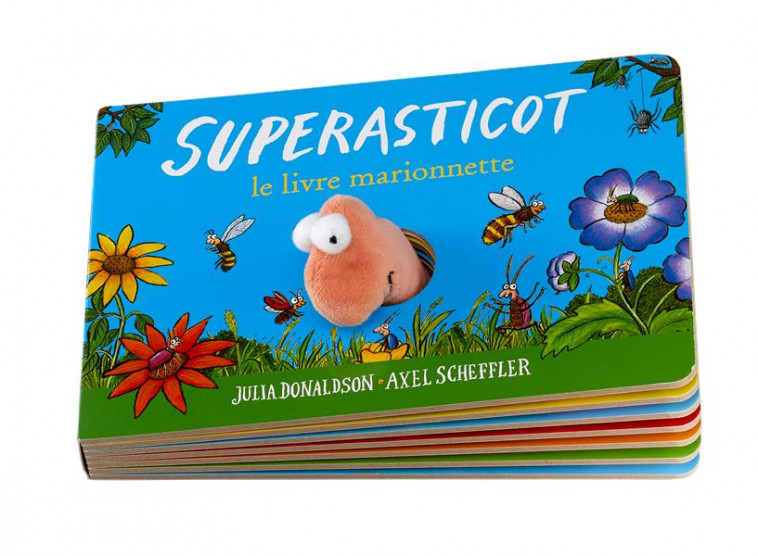 SUPERASTICOT, LE LIVRE MARIONNETTE - DONALDSON/SCHEFFLER - GALLIMARD