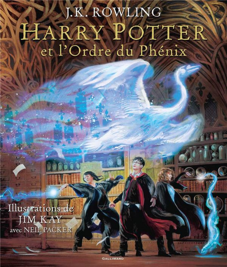 HARRY POTTER - T05 - HARRY POTTER ET L-ORDRE DU PHENIX - ROWLING/PACKER/KAY - GALLIMARD