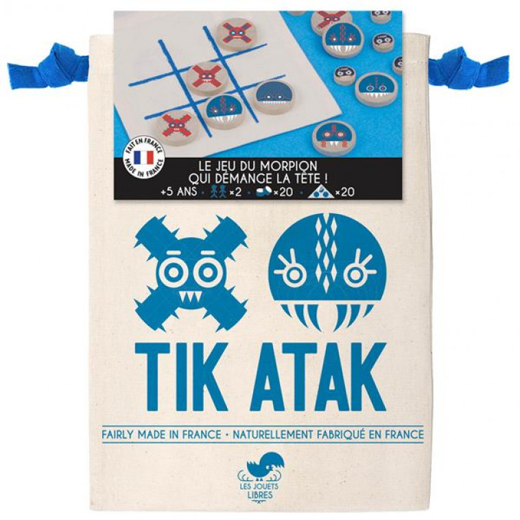 TIK ATAK - BLEU - 2022 - JOUET - XXX - NC