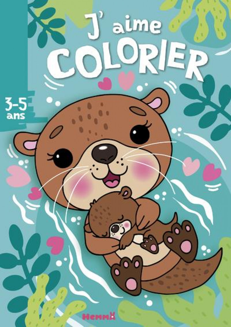 J-AIME COLORIER (3-5 ANS) (LOUTRES) - PIETTE NADINE - HEMMA