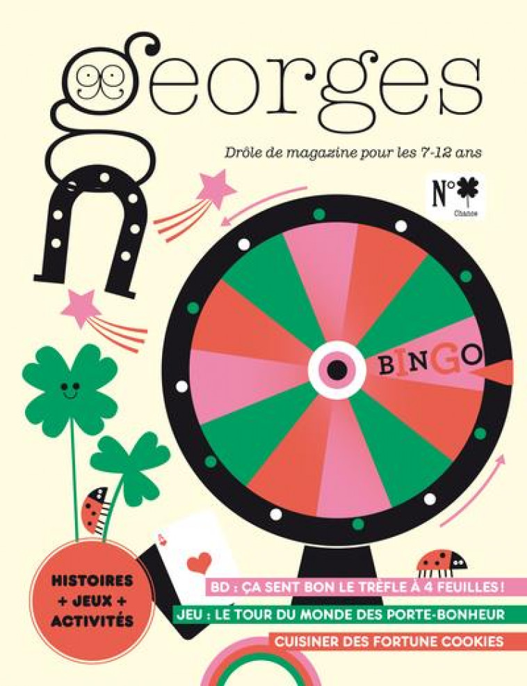 MAGAZINE GEORGES N 62 - CHANCE (FEV-MARS 2023) - CONSTANCIEN/ROCHE - MAISON GEORGES