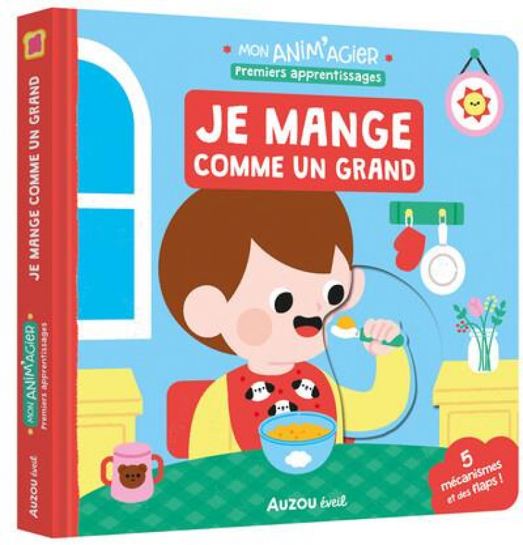 JE MANGE COMME UN GRAND - DERODIT CLEMENTINE - PHILIPPE AUZOU