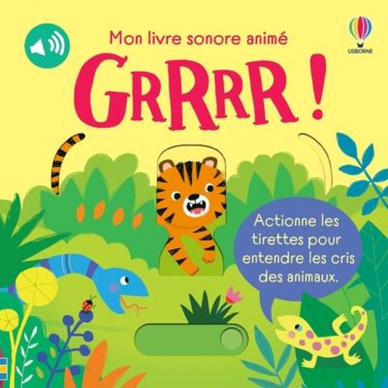 GRRRR ! - MON LIVRE SONORE ANIME - TAPLIN/BUSBY/DURBER - NC