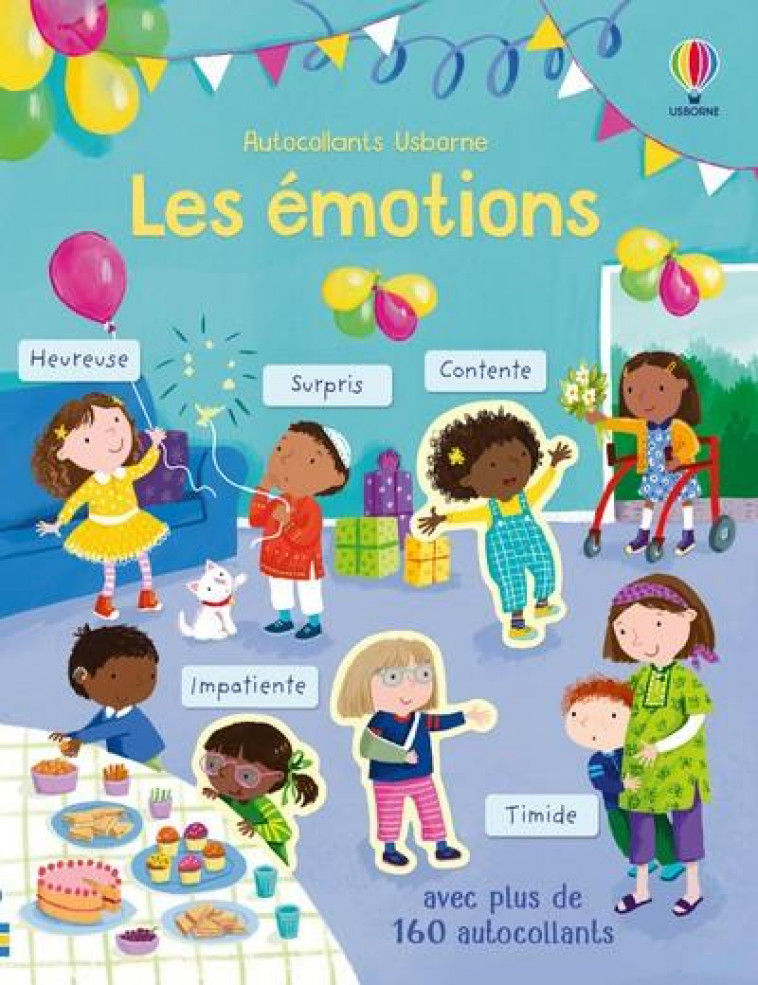 LES EMOTIONS - AUTOCOLLANTS USBORNE - BATHIE/BEECHAM - NC