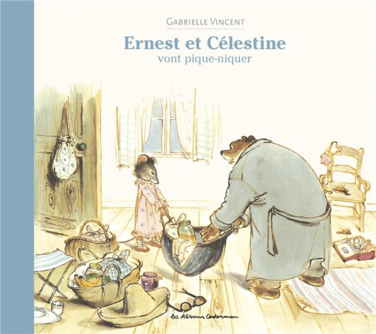 ERNEST ET CELESTINE - ERNEST ET CELESTINE VONT PIQUE-NIQUER - VINCENT - CASTERMAN